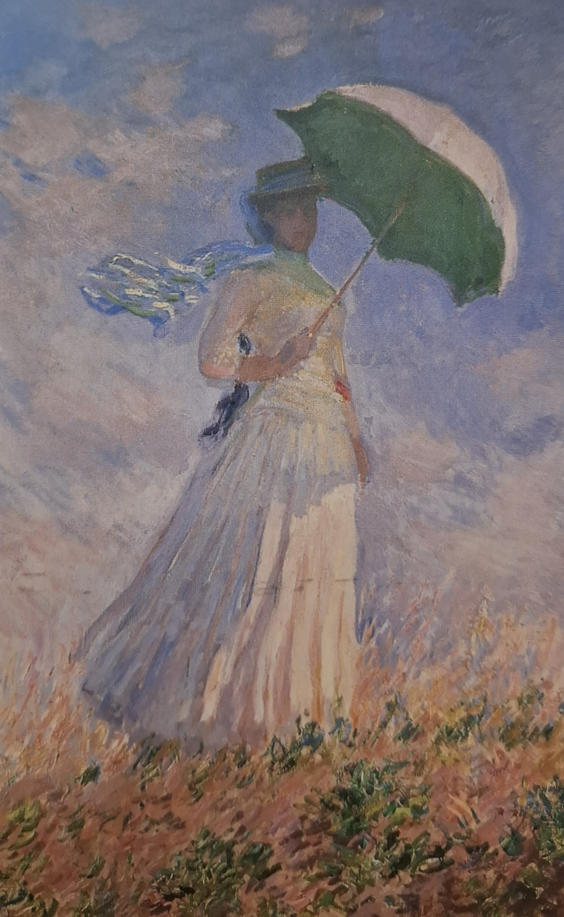 The painting at Monet's atelier, Giverny