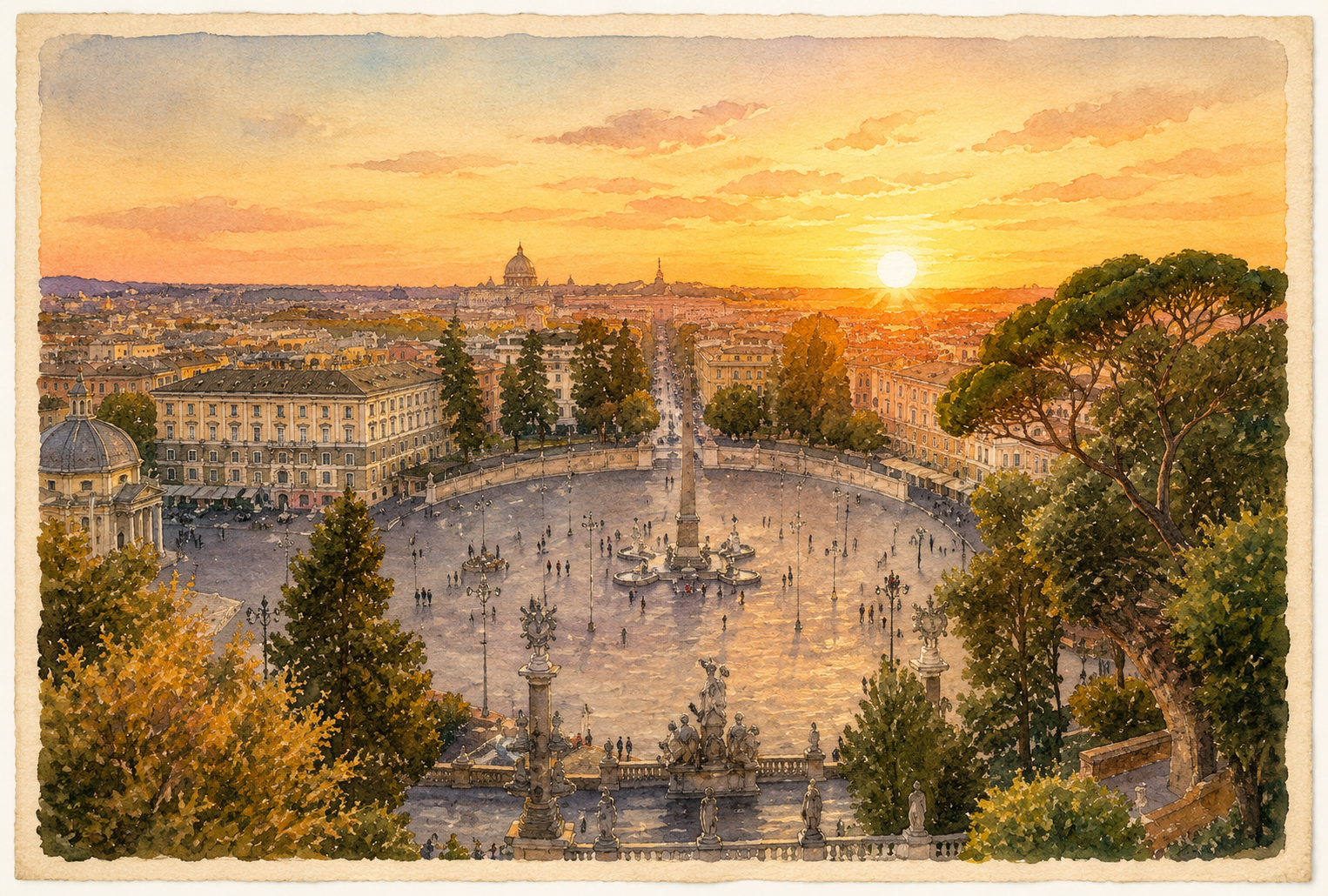 Piazza del Popolo, Rome